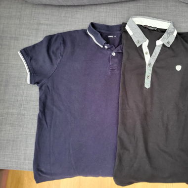 Lot de 2 polos taille M
