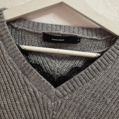 Maglione in maglia grigia VERO MODA XS