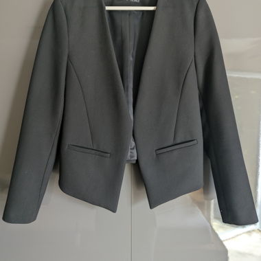 Schwarzer Damen-Blazer von Hallhuber