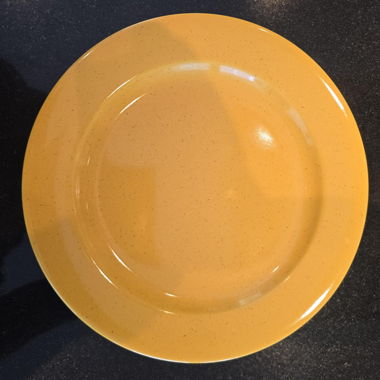 Assiettes orange