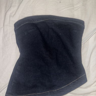 Mango Denim Bustier
