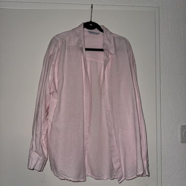 Camicia in lino Stradivarius