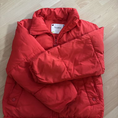 Doudoune matelassée rouge PULL&BEAR XS