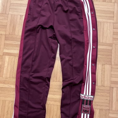 Pantaloni da allenamento Adidas con bottoni a pressione tg. 40