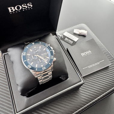 Orologio cronografo Hugo Boss con scatola