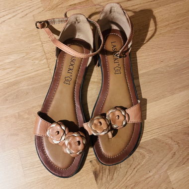 Sandales en cuir