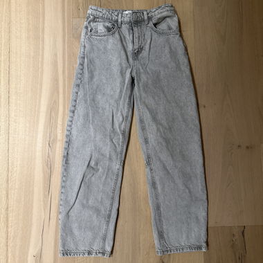 Pantaloni in jeans grigi