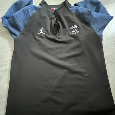 Maglia da allenamento Jordan PSG nero/blu XL