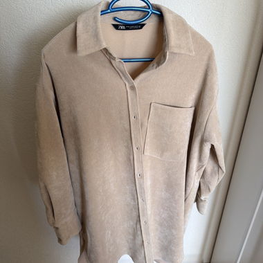 Beige Zara Shirt