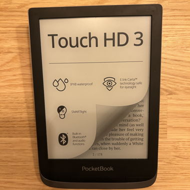 PocketBook Touch HD 3 – e‑book reader con custodia