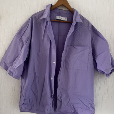 Purple Bershka Shirt