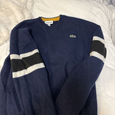 Dark blue Lacoste sweater
