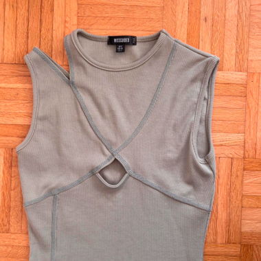 Abito midi verde