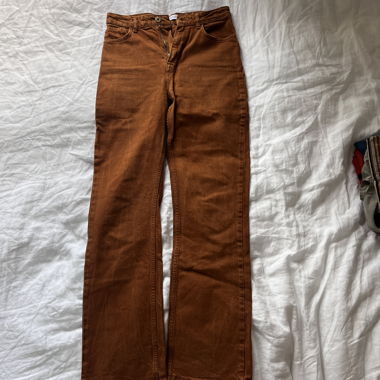 Straight leg jeans