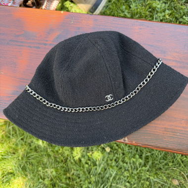 Black Chanel Hat