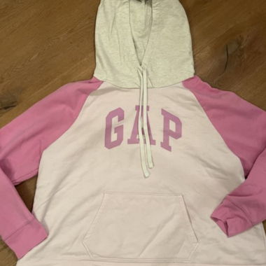 GAP hoodie rose et gris