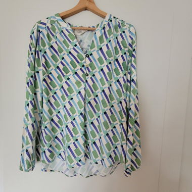 Bunte Damenbluse
