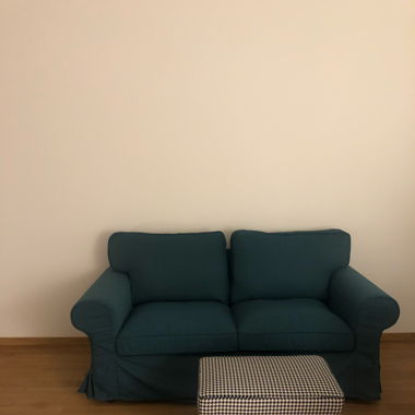 Ikea 2er Sofa in schöner grünen Farbe