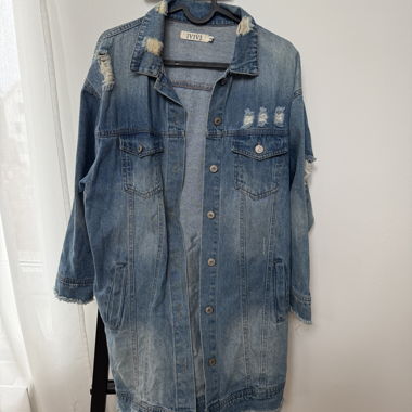 Oversize Denimjacke
