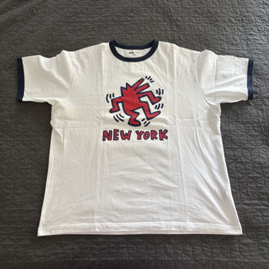 Maglietta Grafica Keith Haring New York