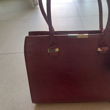 Burgundy bag 