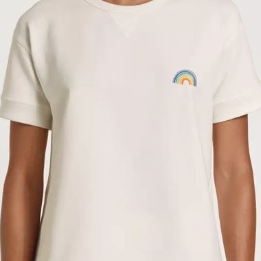Calida Shirt mit Regenbogen
