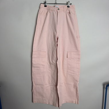 Pantalon cargo rose