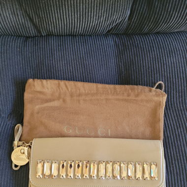 Pochette Gucci grise 