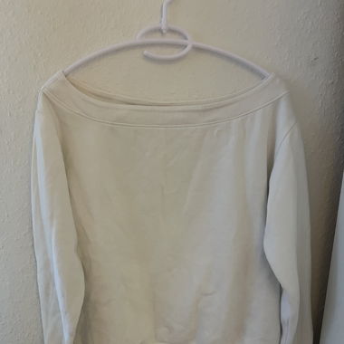 Schulterfreien Pullover