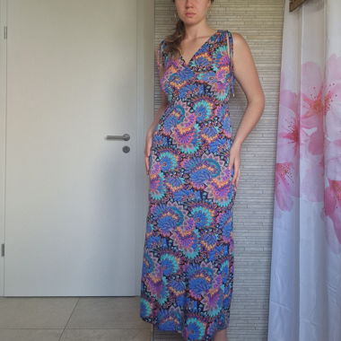 Abito estivo floreale hippie