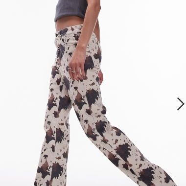 Cowprint Jeans