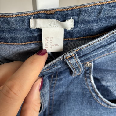 H&M Blue Skinny Jeans 