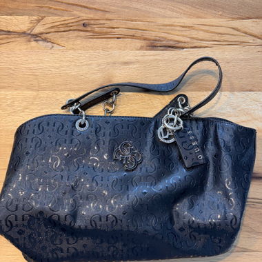 Borsa a tracolla Guess nera