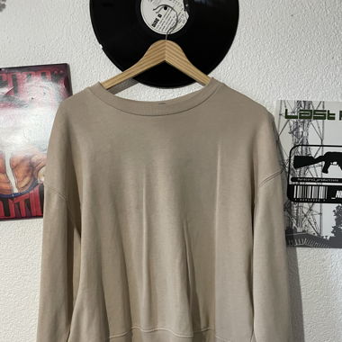 Beige basic Pullover