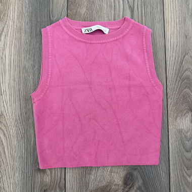 Rosa ärmelloses Top
