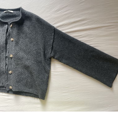 Cardigan Pull & Bear, grey, S