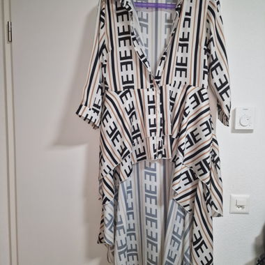 Robe/chemise Fendi avec impression logo