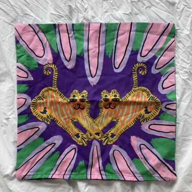 Housse de coussin Tigre