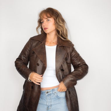 Vintage Leather Jacket (made in Italy)