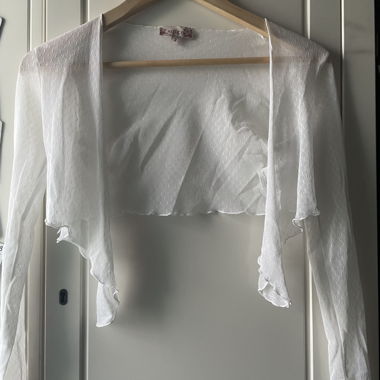durchsichtiger Vintage Bolero 