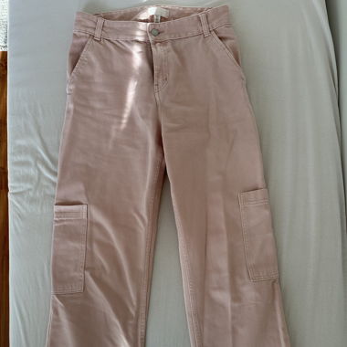 Light pink jeans