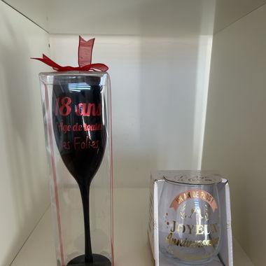 Verre anniversaire
