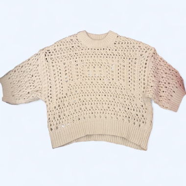 Maglione all'uncinetto