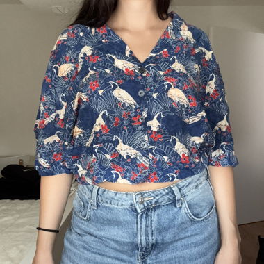 Chemise courte