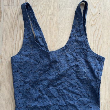 Blue Lace Croptop from Hollister