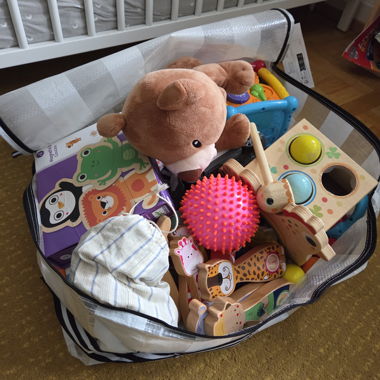 Sac de jeux bébé