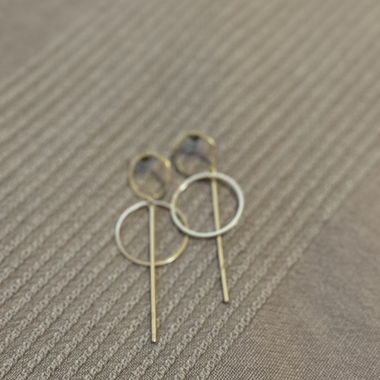 Boucles d'oreilles géométriques