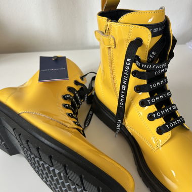 Yellow Tommy Hilfiger Boots