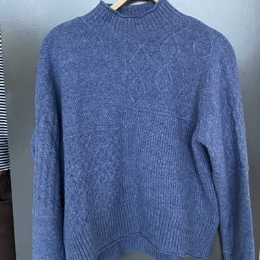 Pull chaud en maille