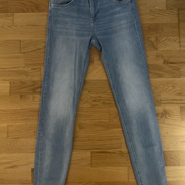Pantalon en jean bleu clair